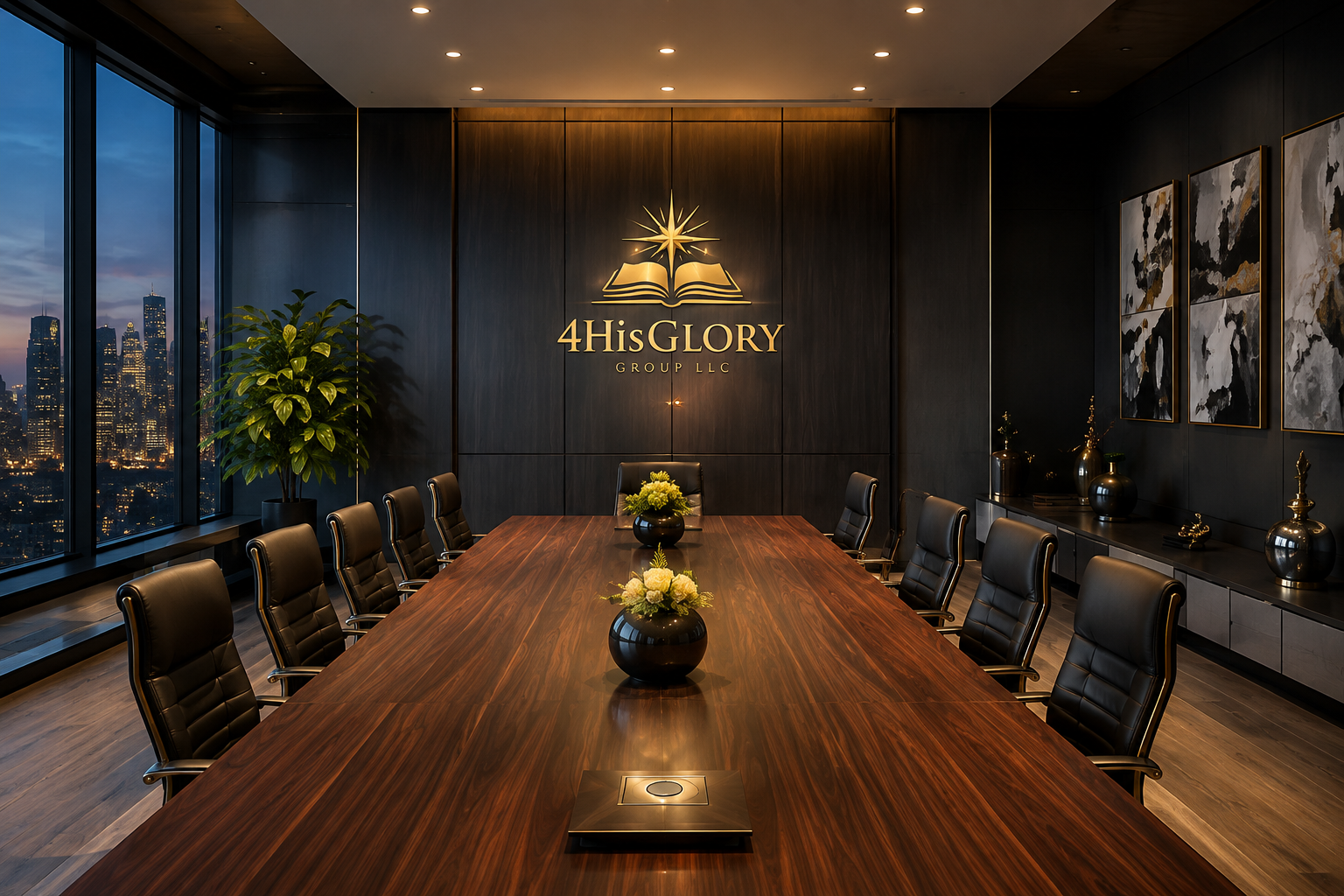 4HisGlory Group executive boardroom